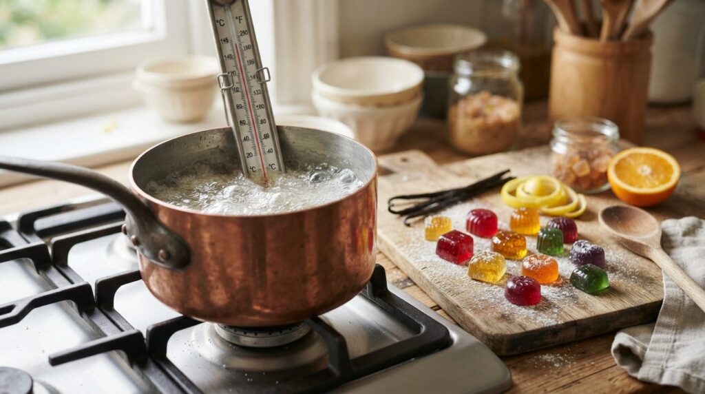 Close-up professional food photography of colorful homemade