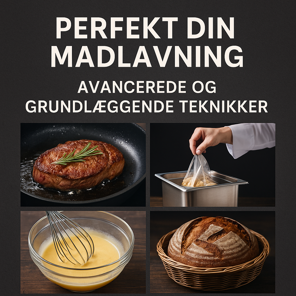Perfekt Din Madlavning: Avancerede og Grundlæggende Teknikker
