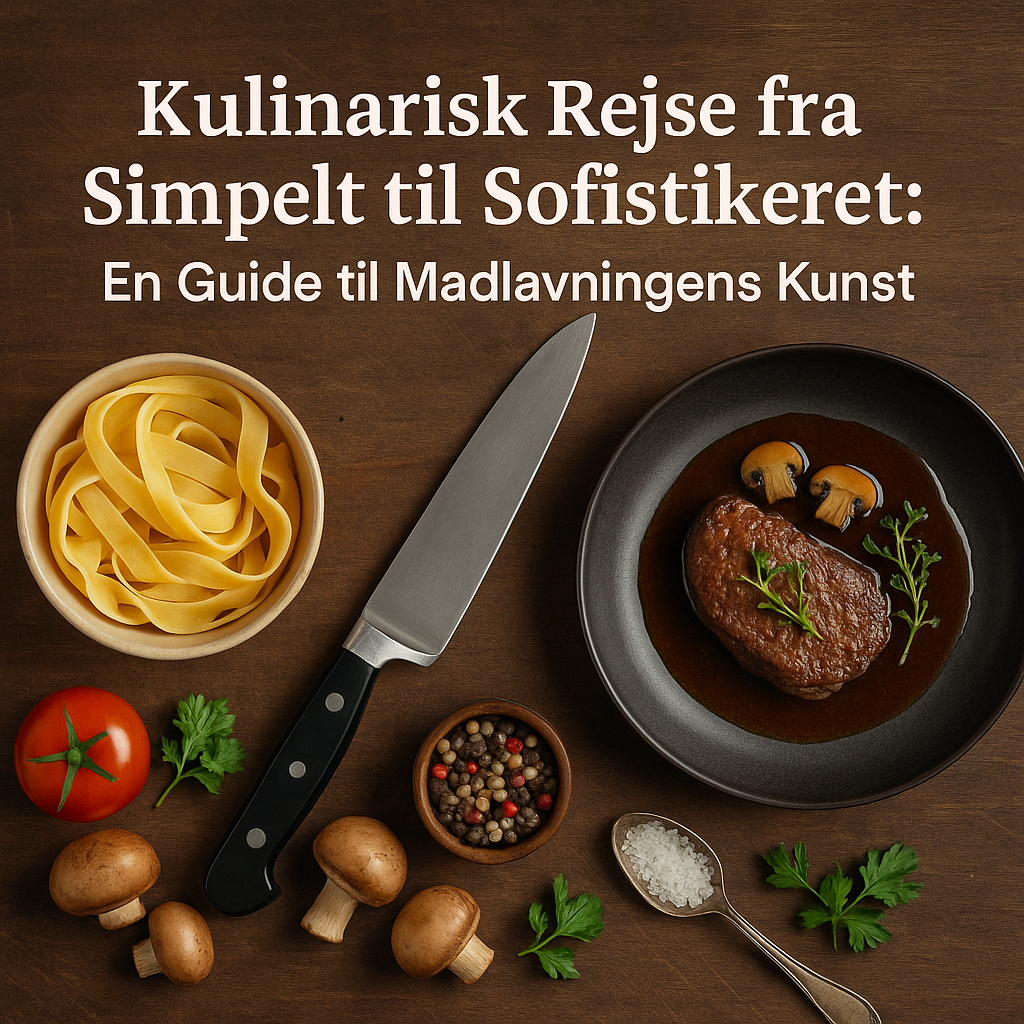 Kulinarisk Rejse fra Simpelt til Sofistikeret: En Guide til Madlavningens Kunst