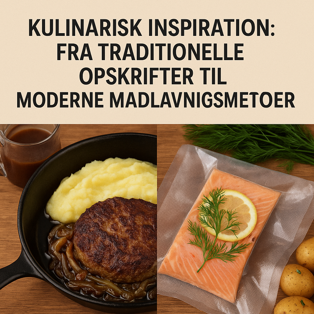 Kulinarisk Inspiration: Fra Traditionelle Opskrifter til Moderne Madlavningsmetoder