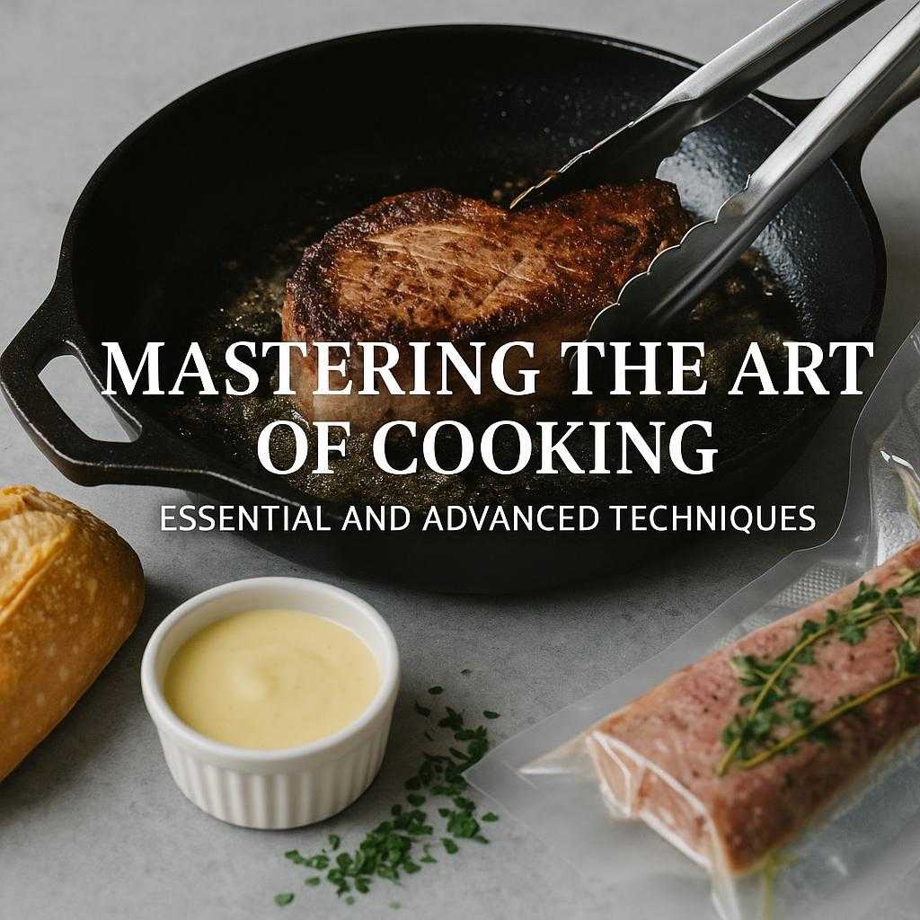 Mastering the Art of Cooking: Essential and Advanced Techniques